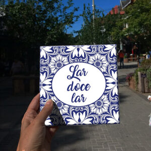 Azulejo Decorativo – Lar Doce Lar