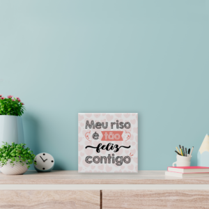 Azulejo Decorativo – Meu Riso é Tão Feliz