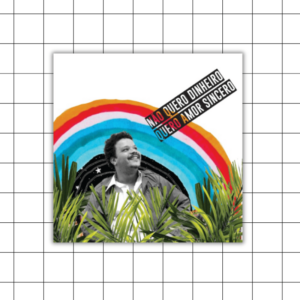 Azulejo Decorativo Amor Sincero – Tim Maia – Dupla face ou Moldura