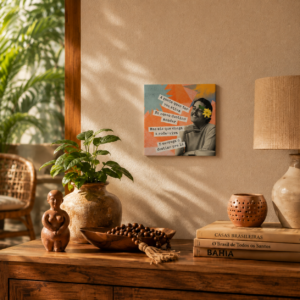 Azulejo Decorativo Roda-Viva – Chico Buarque Dupla Face ou Moldura