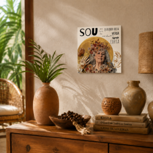 Azulejo Decorativo Maria Bethânia – Dupla face ou Moldura