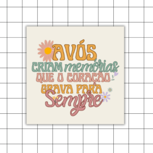 Azulejo Decorativo – Os Avós