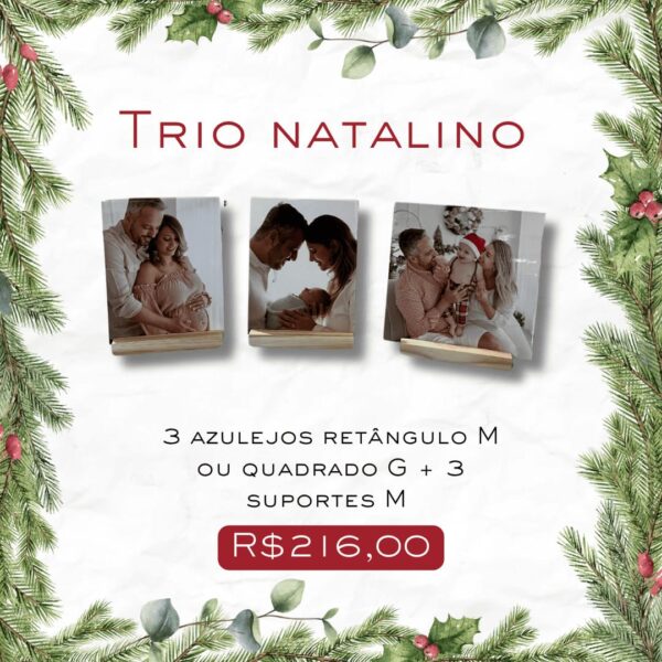 COMBO DE NATAL TRIO NATALINO