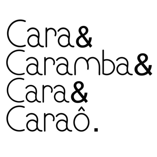 Azulejo Decorativo - Cara & Caramba