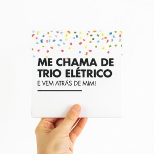Azulejo Decorativo – Me Chama de Trio Elétrico