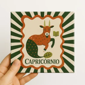 Azulejo Decorativo Signo de Capricórnio