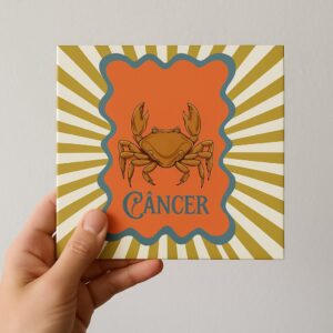 Azulejo Decorativo – Signo de Câncer