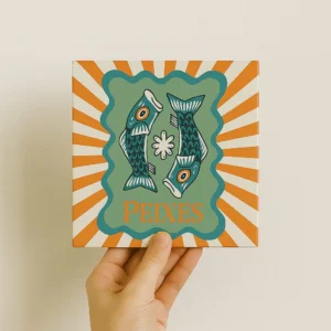Azulejo Decorativo Signo de Peixes