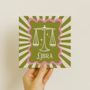 Azulejo Decorativo Signo de Libra