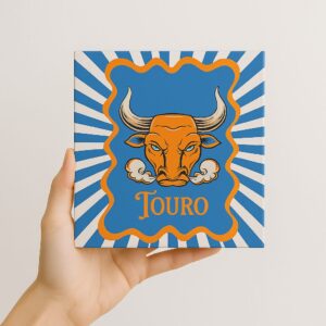 Azulejo Decorativo – Signo de Touro