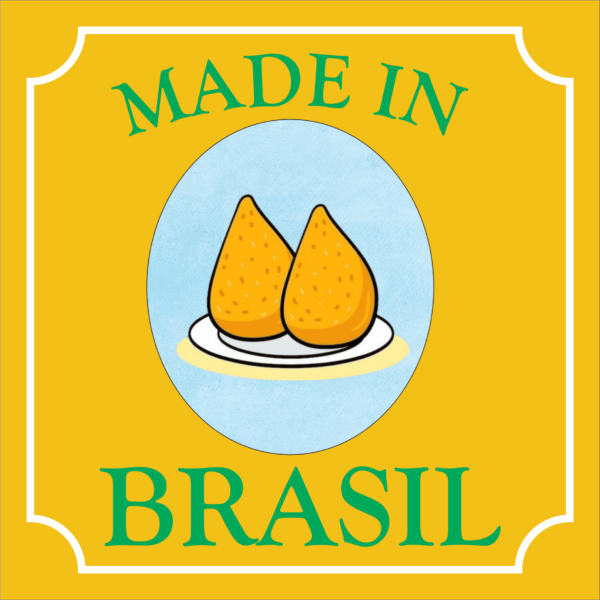 Azulejo Decorativo - Coxinha