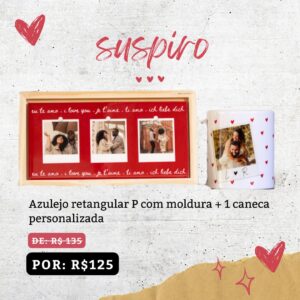 Combo de Azulejo + Caneca – Suspiro