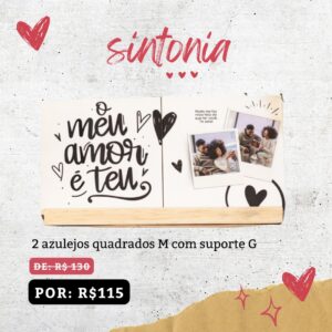 Combo Azulejo + Suporte G – Sintonia