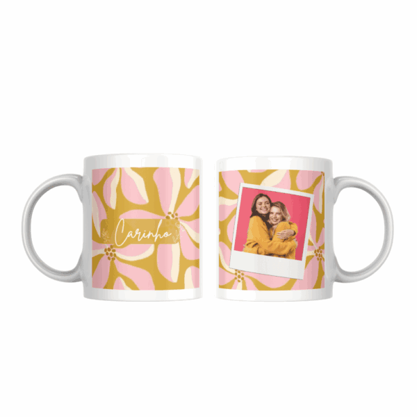 Combo Caneca Personalizada - Compre uma e ganhe 50% de desconto na segunda unidade.