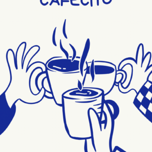 Azulejo Decorativo Cafecito
