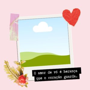 Azulejo Personalizado – Vó – Base Com Flor