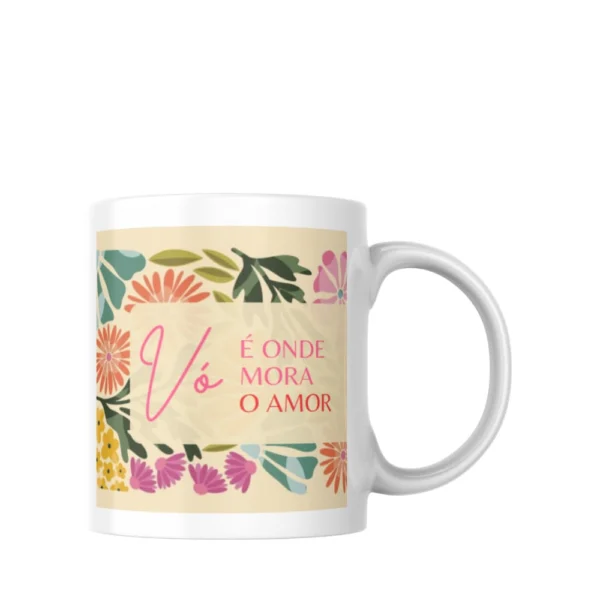 Caneca Vó Onde Mora o Amor1