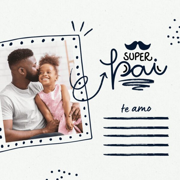 Combo Dia dos Pais Personalizado - Super Pai