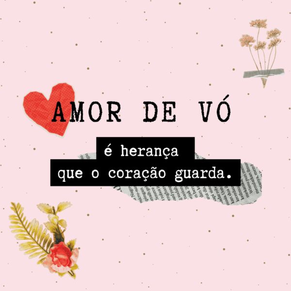azulejo decorativo amor de vó