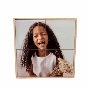 Mural Personalizado com Foto 30x30 – 4 Azulejos e Moldura Moderna