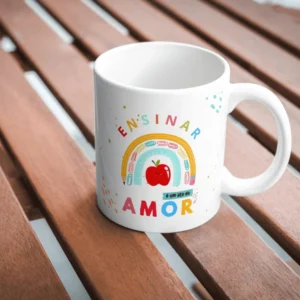 Caneca Ensinar é um Ato de Amor