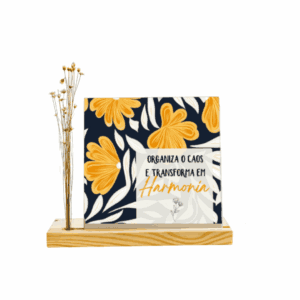 Secretaria - Azulejo + Base com Flor
