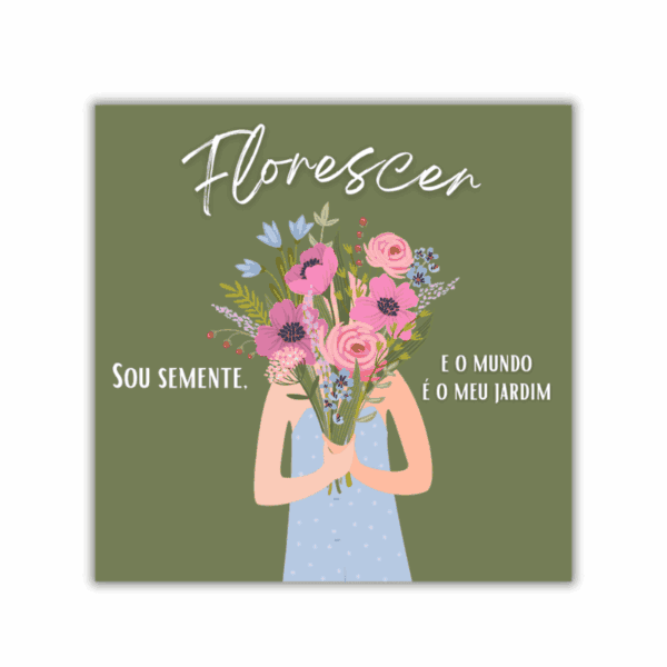 Azulejo Decorativo - Florescer