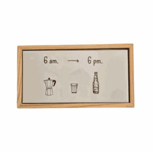 Azulejo Decorativo + Moldura – 6AM – 6PM