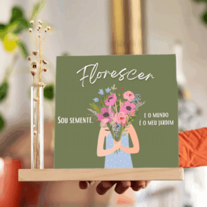 Azulejo Decorativo - Florescer