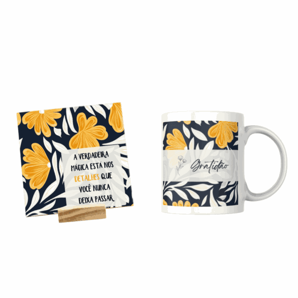 Secretaria - Combo de Caneca + Azulejo