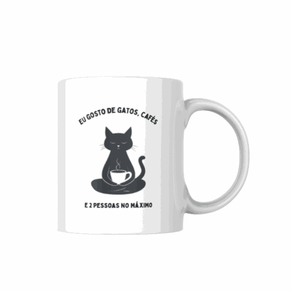 Caneca - Eu Gosto de Gatos