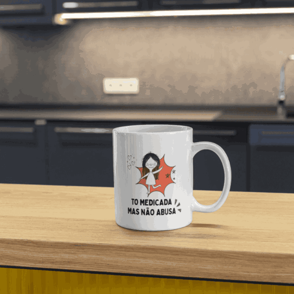 Caneca - Tô Medicada