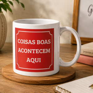 Caneca Coisas Boas Acontecem