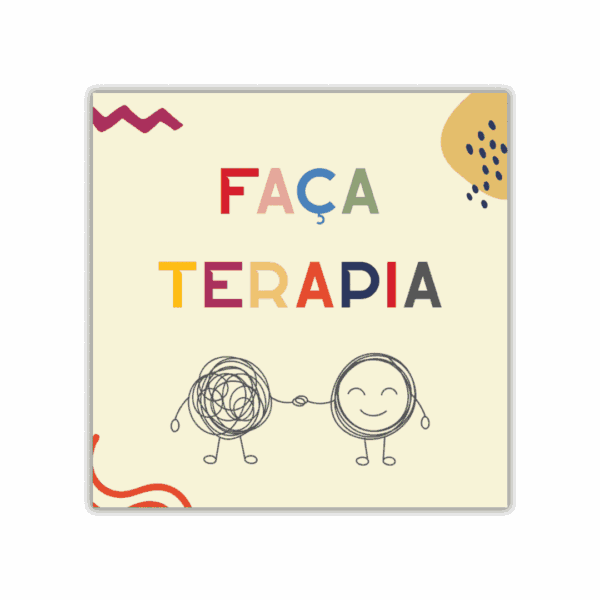 Azulejo Decorativo - Faça Terapia