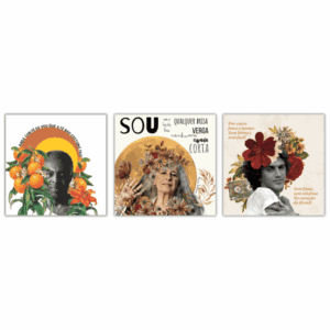 Trio de Azulejos – Música (escolha suas artes*)