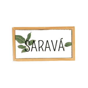 Azulejo Decorativo + Moldura – Saravá