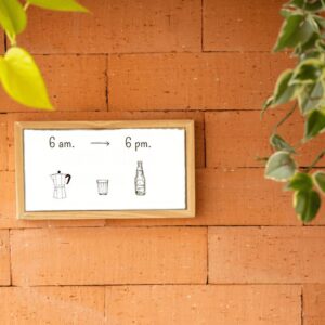 Azulejo Decorativo - 6AM - 6PM