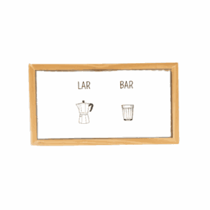 Azulejo Decorativo + Moldura – Lar, Bar