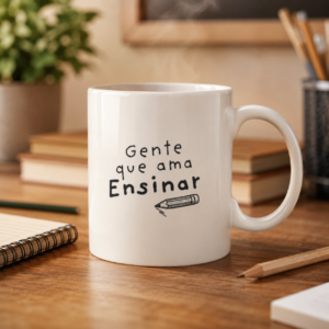 Caneca Gente Que Ama Ensinar
