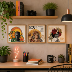 Trio de Azulejos de Música – Escolha seus Artistas