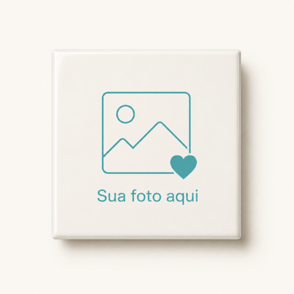 Azulejo personalizado com foto criado online na Zazulê