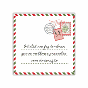 Azulejo Decorativo – Cartão de Natal