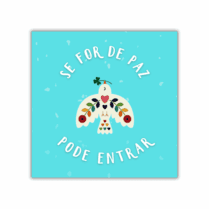 Azulejo Decorativo – Pode Entrar