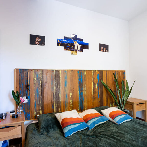 Mural Personalizado com 9 Azulejos Sua Foto em 9 Partes decorando o cantinho da casa