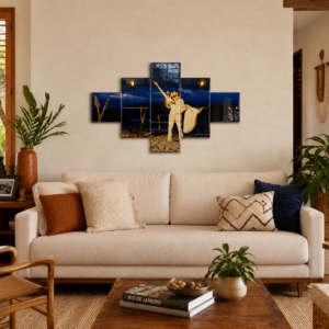 Mural Personalizado com 9 Azulejos – Sua Foto em 9 Partes
