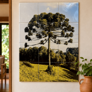 Mural Personalizado com 12 Azulejos – Sua Foto em 12 Partes