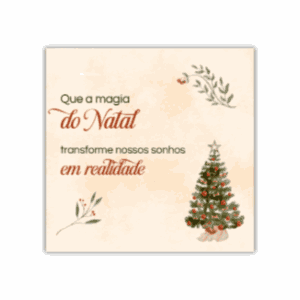 Azulejo Decorativo – Magia de Natal