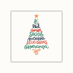 Azulejo Decorativo – Desejos de Natal