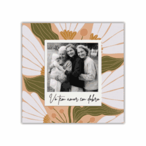 Azulejo Decorativo – Amor em Dobro *com sua foto