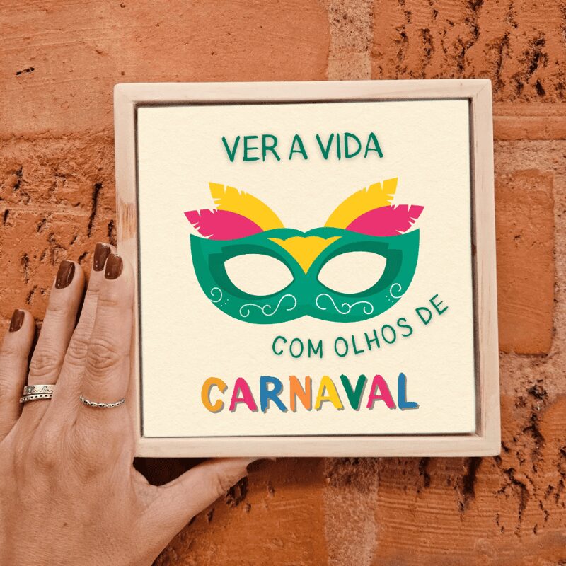 Azulejo Decorativo - Olhos de Carnaval - Imagem 6